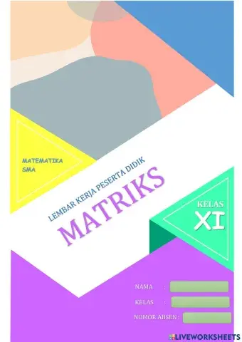 Determinan dan invers matriks