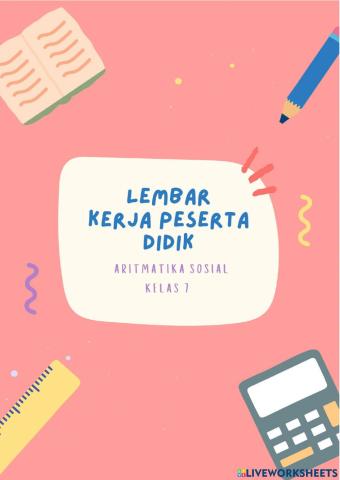 LKPD Aritmatika Sosial