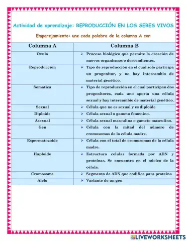 Emparejamiento: Reproducción en seres vivos