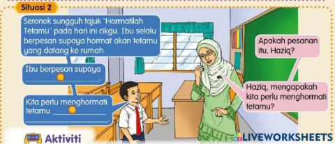 Menyampaikan Pesanan