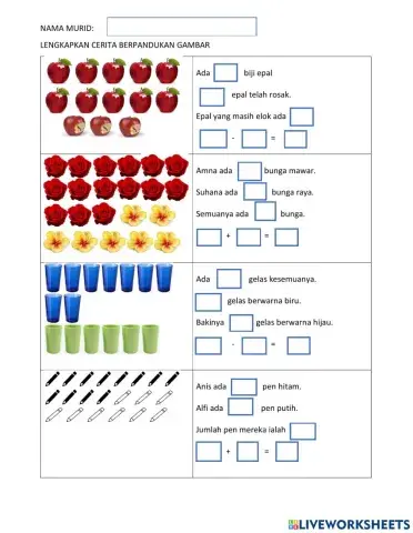 Penyelesaian masalah tambah tolak