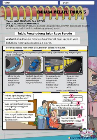 Penghadang Jalan Raya Beroda