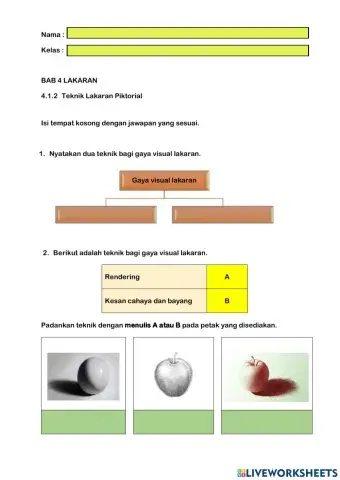 4.1.2 Teknik Lakaran Piktorial (4)