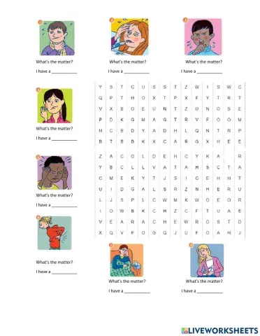 Unit 6: Health matters.