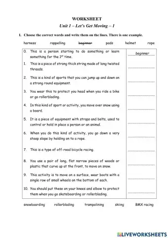 GS5-U1-W1-Self-study vocab and gram 1
