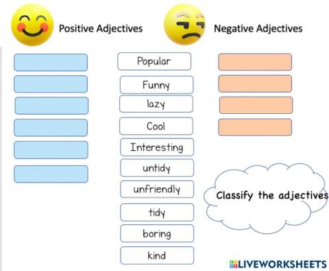 Adjectives