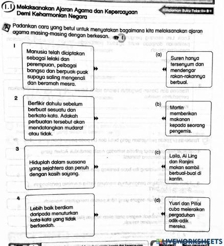 Unit 1 agama & kepercayaan