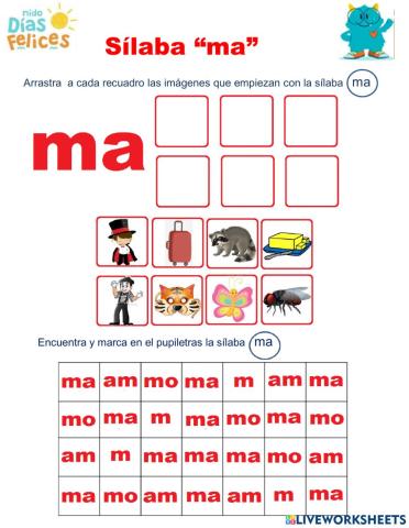 Sílaba ma