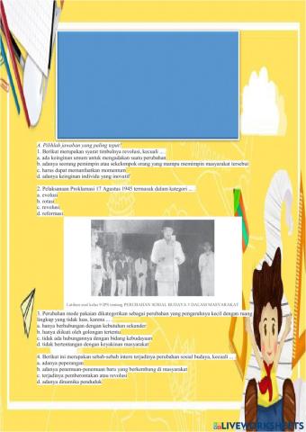 Perubahan Sosial Budaya