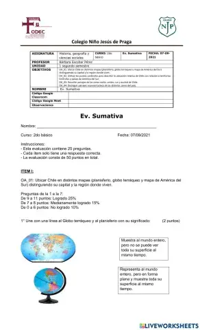 Ev. Sumativa - Historia