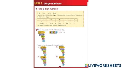 Digit numbers