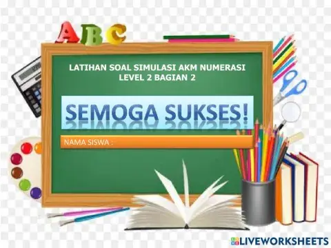 Akm numerasi level 1 bagian 2