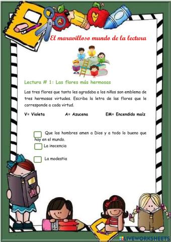 Ficha de lectura de la semana -8