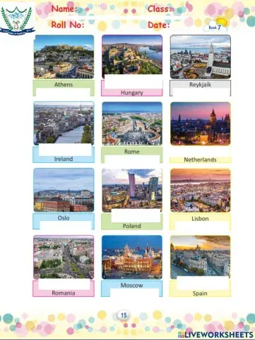 G7-Countries and Capitals