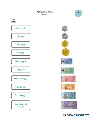 Recognise Money