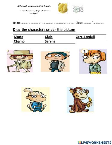 Characters of story