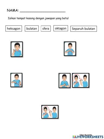 Bahasa isyarat komunikasi - unit 11 bentuk