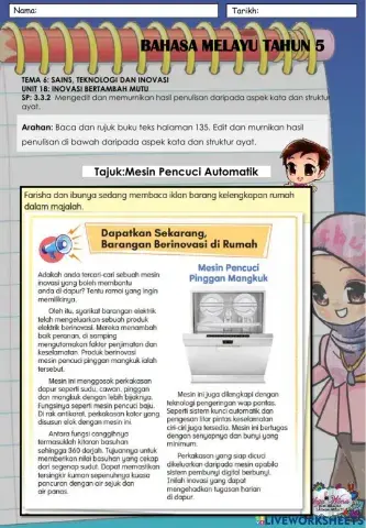 Mesin Pencuci Automatik