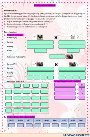 Pewarisan sifat dihibrid