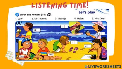 Unit 9: On Holiday (Workbook pg 71)