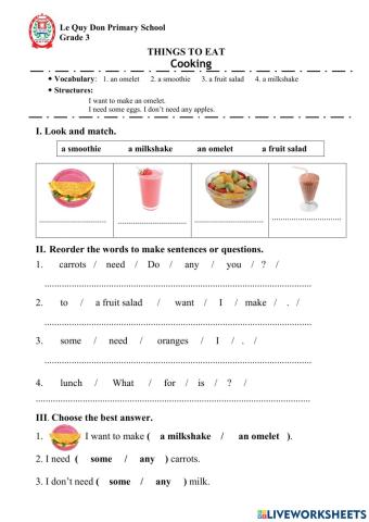 Grade 3: Unit 1- Lesson 4