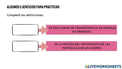 Calorimetría: calor, temperatura y cambios de estado