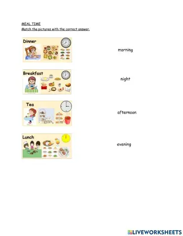 Meal time-lunch time-y1