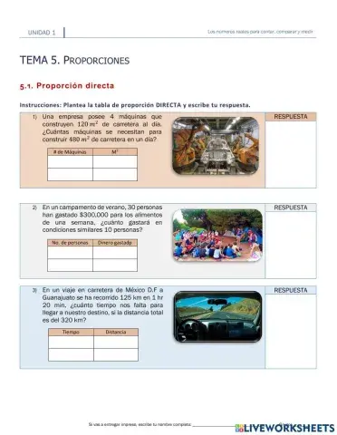 I.5.1.Proporción directa