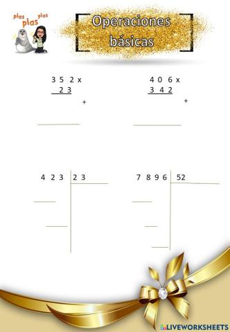 Operaciones básicas