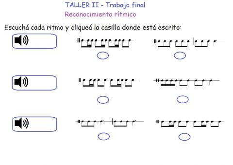 Reconocimiento rítmico