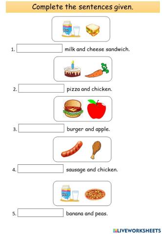 English (UNIT 4: LUNCHTIME)