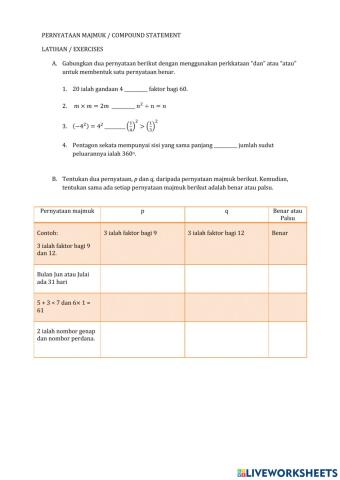 Bab 3 : Penaakulan Logik