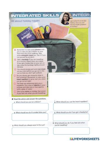 Pulse 2 Unit 9 Take Care