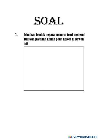 SOAL Kelas 9 Pertemuan 1 KD 3.2