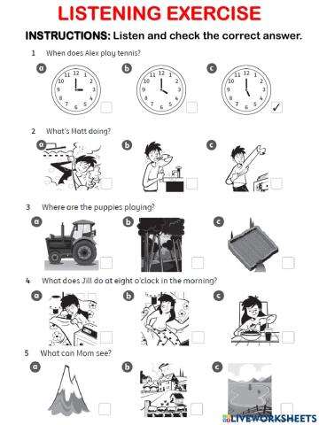 Listening Exercise