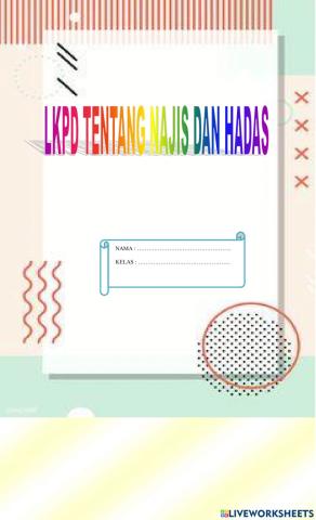 Lkpd najis dan hadas