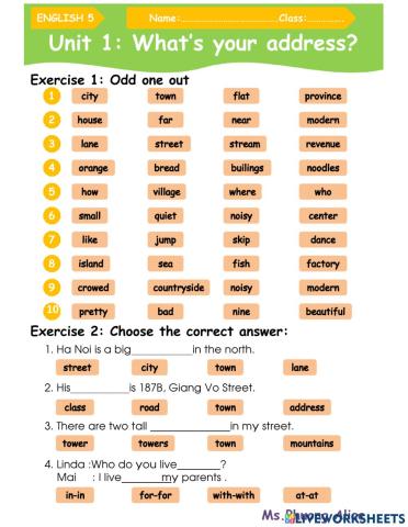 E5-U1-What's your address?