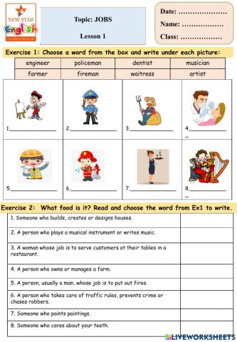 Jobs Lesson 1