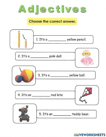 Adjectives