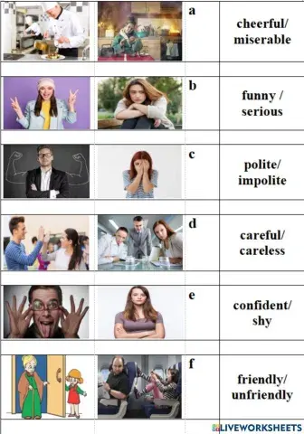 Traits of character pre-interm prepare 4 unit 1