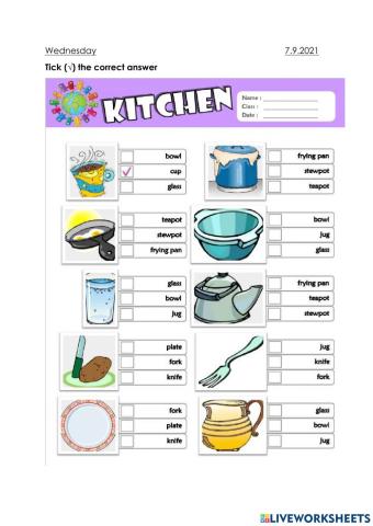 Recognize and name objects