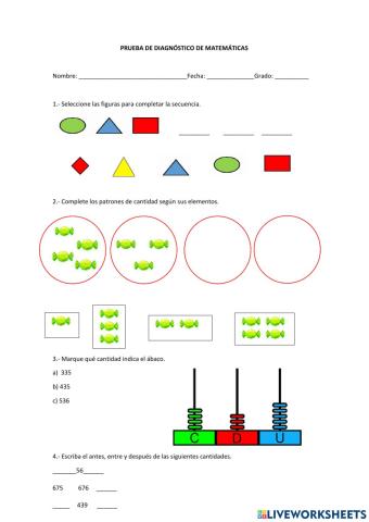 Dianóstico mate mch