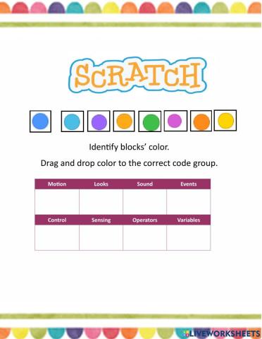 Scratch block groups
