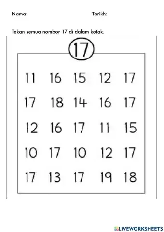 Nombor 17