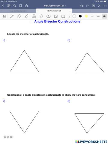 Geometric construction page 4