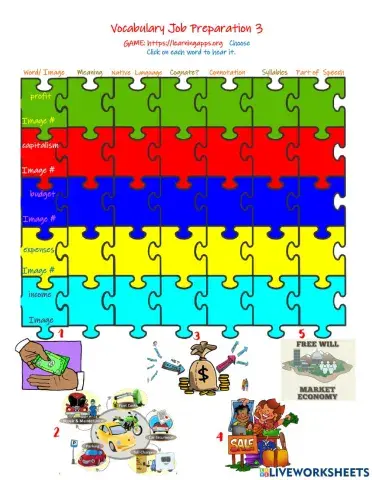 Vocabulary Job Preparation 3