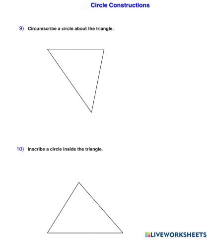Geometric construction page 6