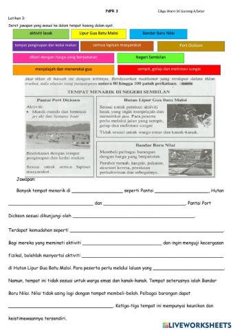 Latihan 3 : Penulisan Ulasan