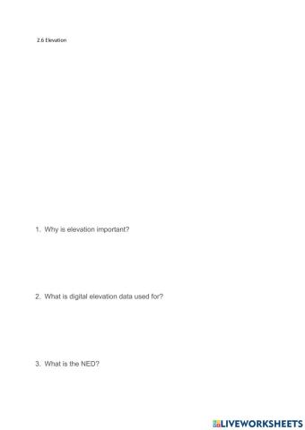 2.6 Elevation