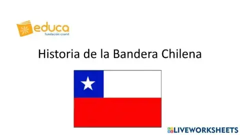 La bandera chilena